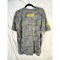 LAT Athletic Apparel Mens 2XL Camouflage Graphic T Shirt Christ Chapel Community