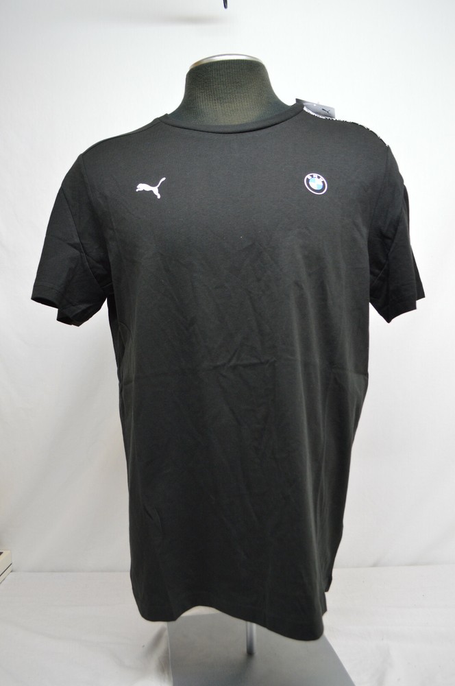 NEW PUMA BMW Motorsport MMS T7 TEE BLACK *NEW* 531183-01 Mens Size LARGE