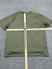 Under Armour Shirt Mens XL Green Short Sleeve Loose Fit Performance