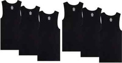 6-12 Pack Mens Tank Top 100% Cotton A-Shirt Wife Beater Undershirts Size S-2XL