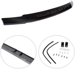 Black Hood Deflector Bug Shield for 2017-2022 Ford F250 F350 Super Duty