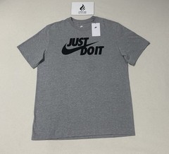 Nike Sportwear Just Do It Graphic T-Shirt Dark Grey Heather Men’s L AR5006-063