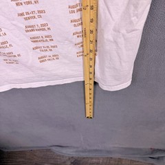 Zach Bryan Burn Burn Burn Tour T-Shirt Mens Medium Concert Merch World 2023