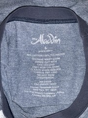 Aladdin Short Sleeve T-Shirt Men’s Large Blue