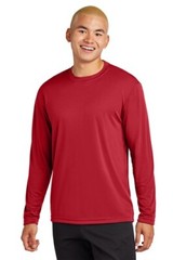 Small – Sport-Tek Long Sleeve PosiCharge Competitor Tee ST350LS – True Red