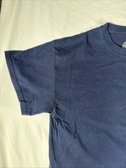 Mr Zogs Sex Wax Logo Print T Shirt Navy Blue Skate Surf Vintage Retro USA M