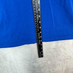 Vintage Pluma Shirt Mens XL Blue Heavyweight Cotton Crewneck Solid Blank Tee 90s