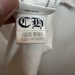 Chrome Hearts White ‘Welcome To Fabulous Las Vegas’ T-Shirt Size Medium