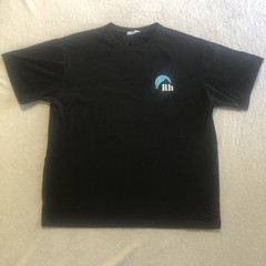 RARE Rhude Moonlight Logo Black Tee Size XL Skater Street Designer Box Logo