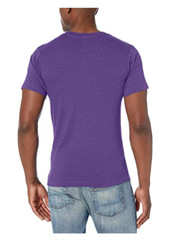 AquaGuard Men’s Heavyweight Combed Ringspun Cotton T-Shirt 2pk Vintage Purple M