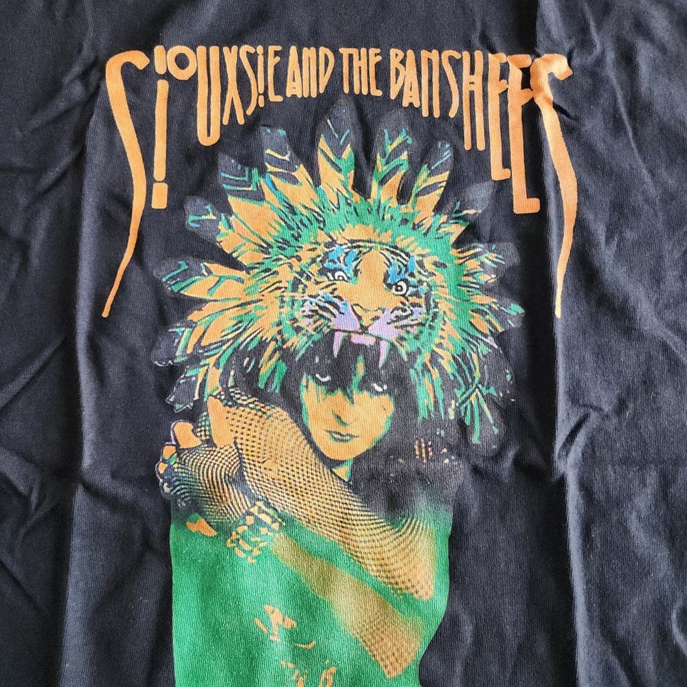 Rare Siouxsie and the Banshees 90s Reprint Black T shirt S-5XL NH15914
