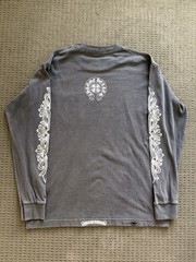 Chrome Hearts Vintage 90s Faded Long Sleeve Shirt