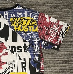NWT Encrypted AOP Graphic T- Shirt Multicolor Men’s Size 5XL (4xl) Runs Tight