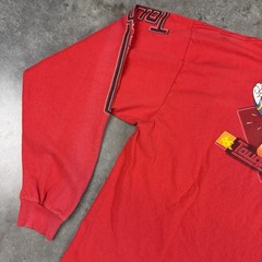 Vintage Donald Duck T Shirt Mens XXL Red Distressed Y2K USA