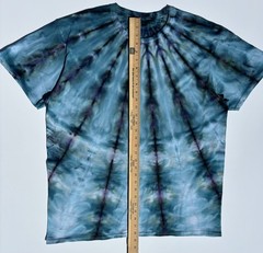 Handmade Ice Tie Dye Adult T-Shirt Unisex Size XL Multicolored Gildan Tee NEW