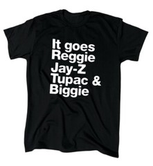 It Goes Reggie Jay-Z Tupac Biggie T-Shirt Men’s Hip Hop Crew Gift