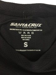 Santa Cruz Bicycles Black LS Long sleeve Tech Tee Squared T Shirt