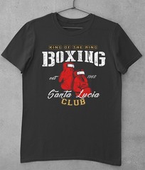 Graffiti Lux Boxing Club Graphic T-Shirt – High-Quality Cotton Tee-Black M