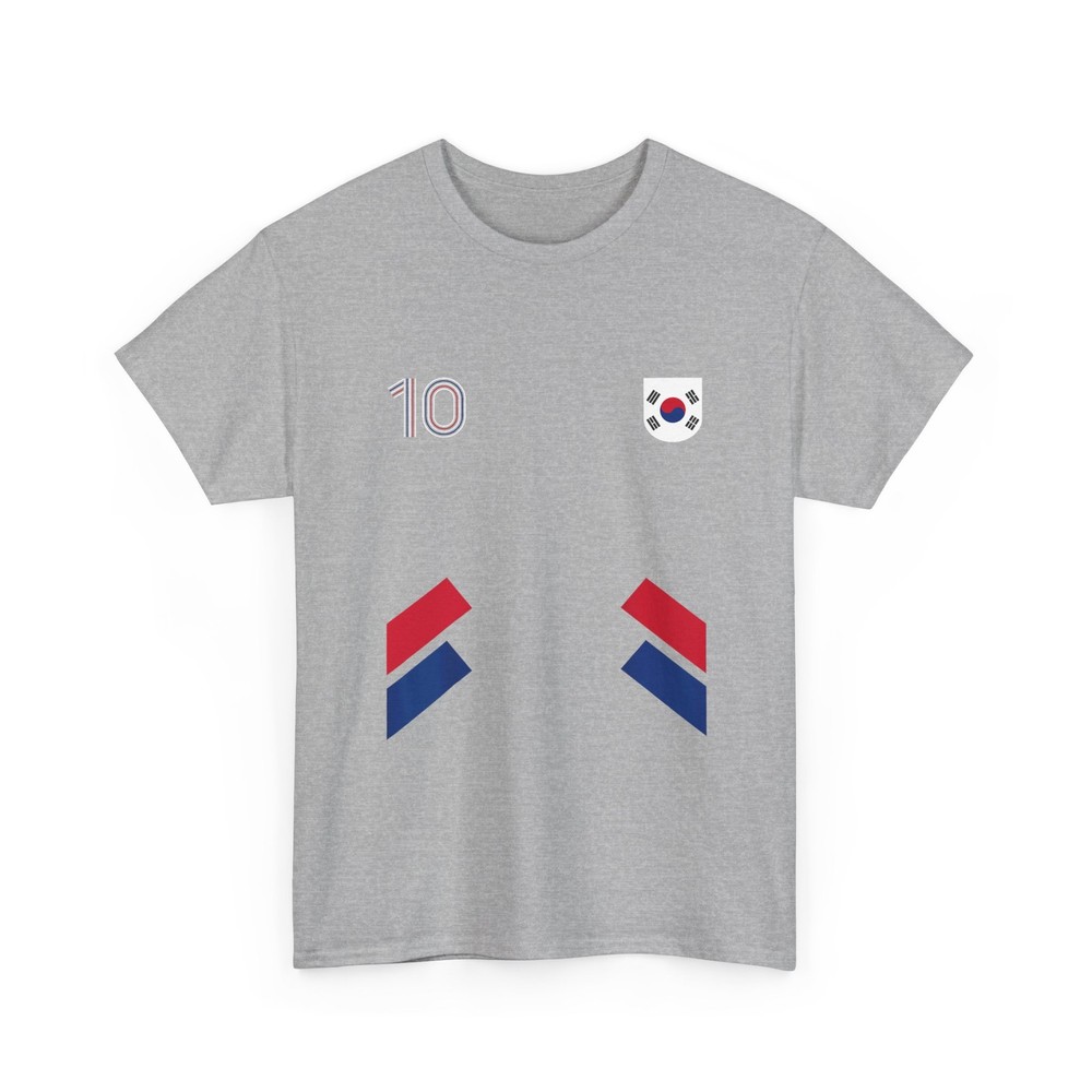South Korea Soccer T-Shirt, South Korean Flag Soccer Retro T-Shirt