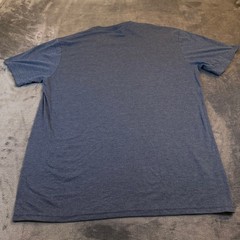 District Blue Moon Graphic T Shirt Mens Large Blue Tri Blend Short Sleeve