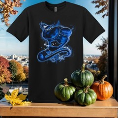 Disney Aladdin Genie Portrait Cute T-shirt Unisex