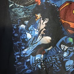 VINTAGE SUPERMAN DELTA PRO WEIGHT XL ETHAN VAN SCIVER ART T-SHIRT