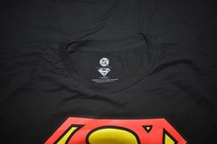 DC Comics Superman Red & Yellow Symbol Logo Mens Black Shirt New S-3XL