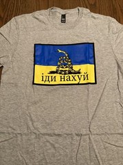 Brand new Russian Warship Go F Yourself T-Shirt Stand With Ukraine T-Shirt, M-XL