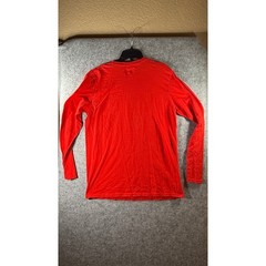 Majestic St Louis Cardinals Mens Long Sleeve T-Shirt Red Graphic Size M MLB
