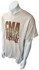 Gildan Men’s CMA Music Festival 2013 42nd Fan Fair Beige Shirt Size X-Large