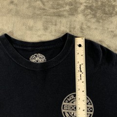 Sex Wax Shirt Mens Large Blue Mr Zogs Original Logo Graphic Long Sleeve Surf Tee