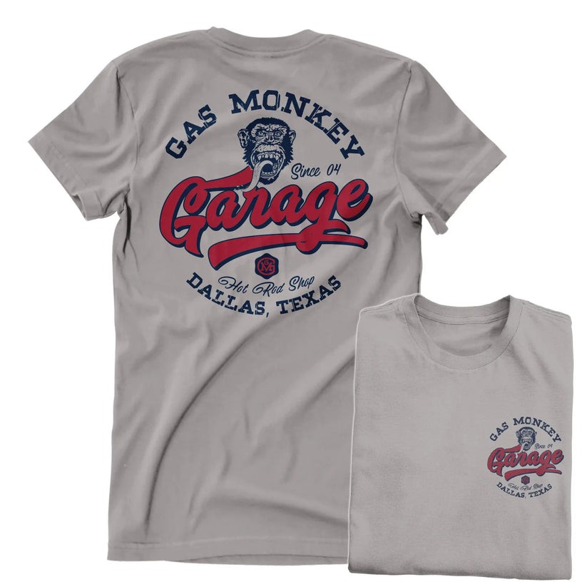 Gas Monkey Garage Hot Rod Shop Logo T-Shirt -Cool Gas Monkey Garage T-shirt