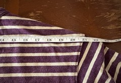 Frizmworks T Shirt Purple Stripe Men Small (Fit M) 100% Cotton Short Sleeve
