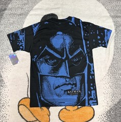 INSANELY RARE VINTAGE 1992 Batman Returns AOP Movie Promo T-Shirt XL/DEAD-STOCK