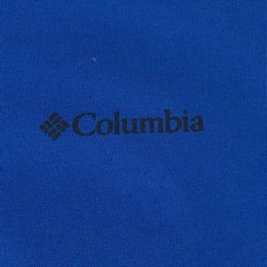 Columbia Mens Small Blue Serene Graphic Short Sleeve Crew Neck Tee NWT *Flaw