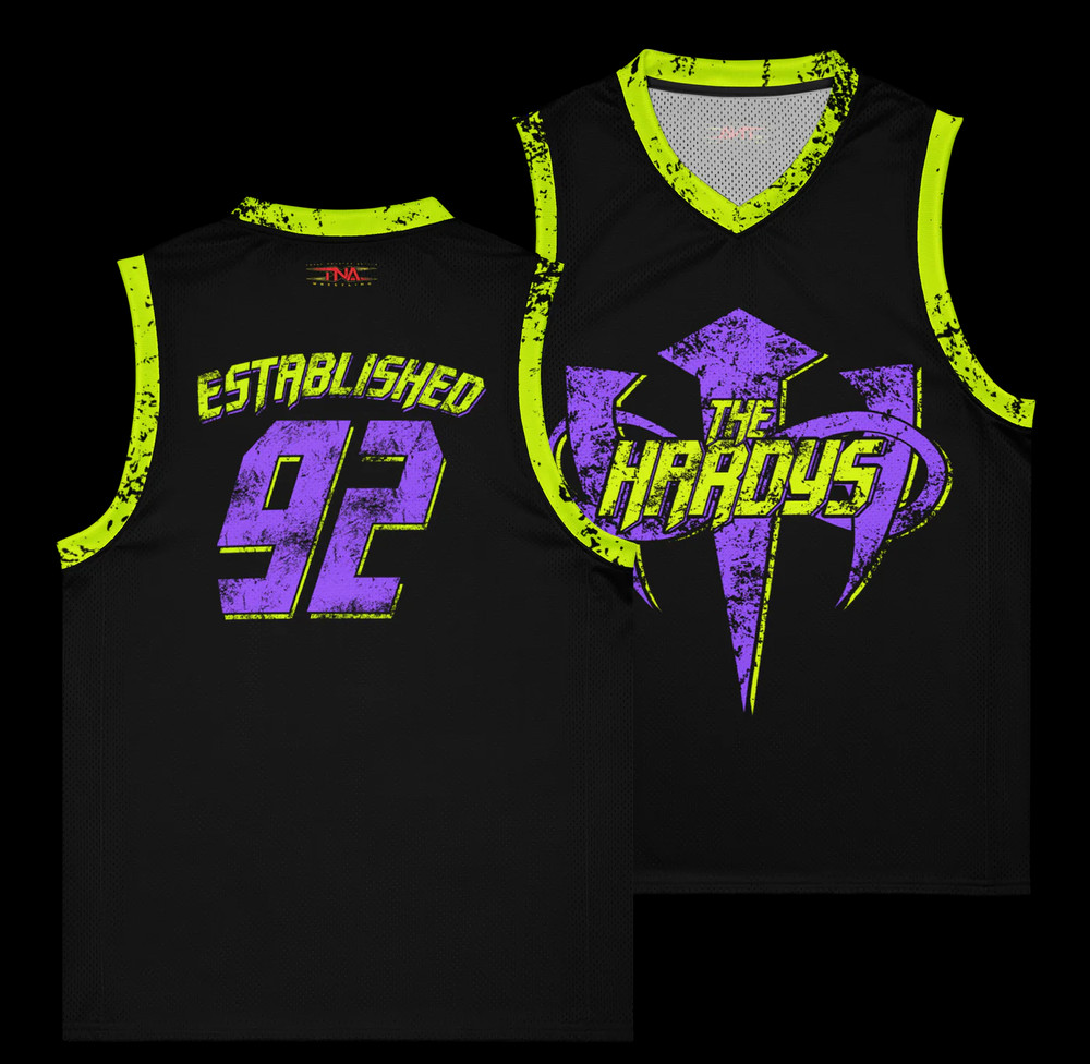 Hardy Boyz Jersey Vneck All sizes S to 6XL 1F2807