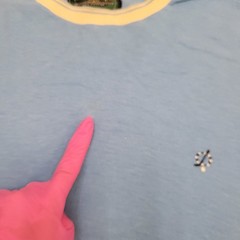 Vintage 80s Arrow Golf Shirt L/XL 23×28 Blue