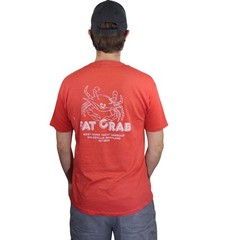 Vtg 80s Hanes “The Art of Eating a Crab” Fat Crab T-Shirt Mens XL Single Stitch