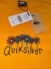 Quiksilver Men’s Daisy Flower T-Shirt Herb Green 2XL Organic Cotton NWT