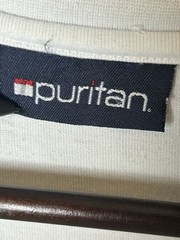 Puritan Striped Tee Shirt 3XL Comfort Easy Care Some Wear Around Neck See Pics