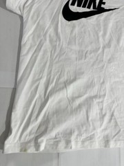 Nike Men’s Sportswear Tee Icon Futura White/Black T-Shirts AR5004-101