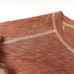 Tommy Bahama Burnt Orange Heather Tencel Blend T-Shirt Men’s Size L