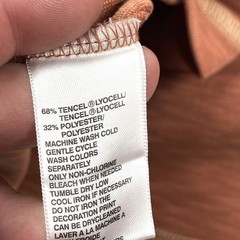 Tommy Bahama Burnt Orange Heather Tencel Blend T-Shirt Men’s Size L