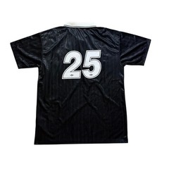 Adidas Oasis Live 25 Jersey Size Medium Black White Soccer Shirt Band Merch NEW