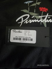 T-Shirt Primitive Apparel Zen HW/Solid Black Back Black Size 2XL NWT