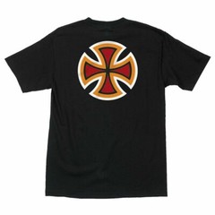 Independent Trucks BC PRIMARY Skateboard T Shirt BLACK w/RED