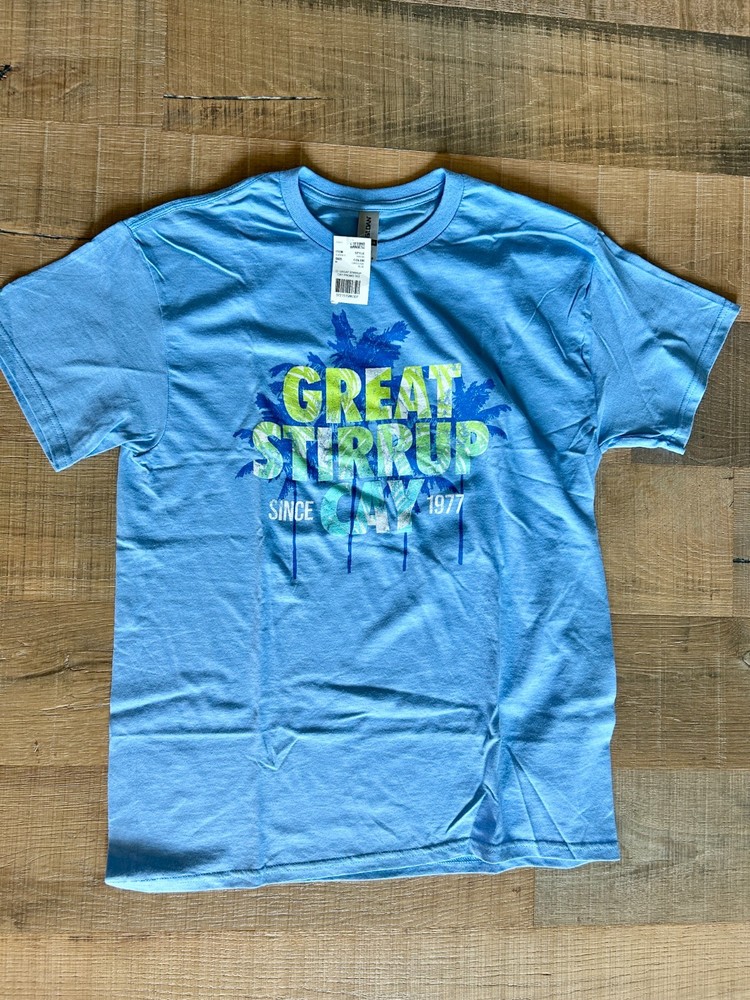 NWT Great Stirrup Cay Norwegian Cruise tee t-shirt sz M 100% cotton