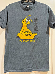 University of Santa Cruz ZEN Banana Slug Gildan T-Shirt Size Small EUC UCSC VHTF
