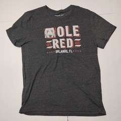 Ole Red T-shirt Large Dk Gray Short Sleeve Y2k Blake Shelton Bar