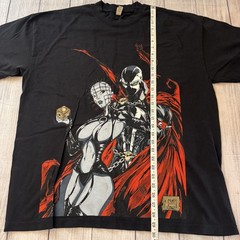 Spawn Pinhead Hellraiser Graphic T Shirt XL Black Todd McFarlane Made In USA